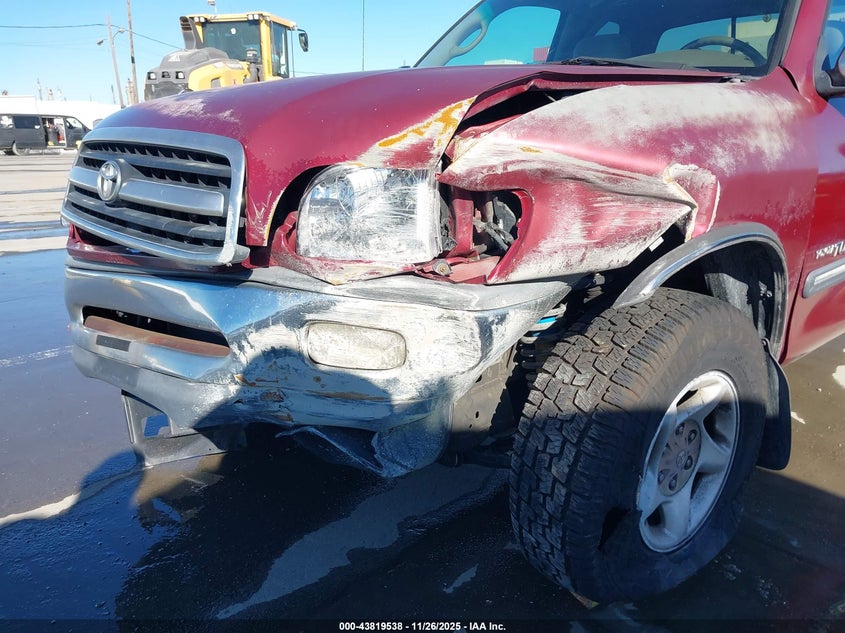 2001 Toyota Tundra Sr5 V8 VIN: 5TBRT341X1S158825 Lot: 43819538
