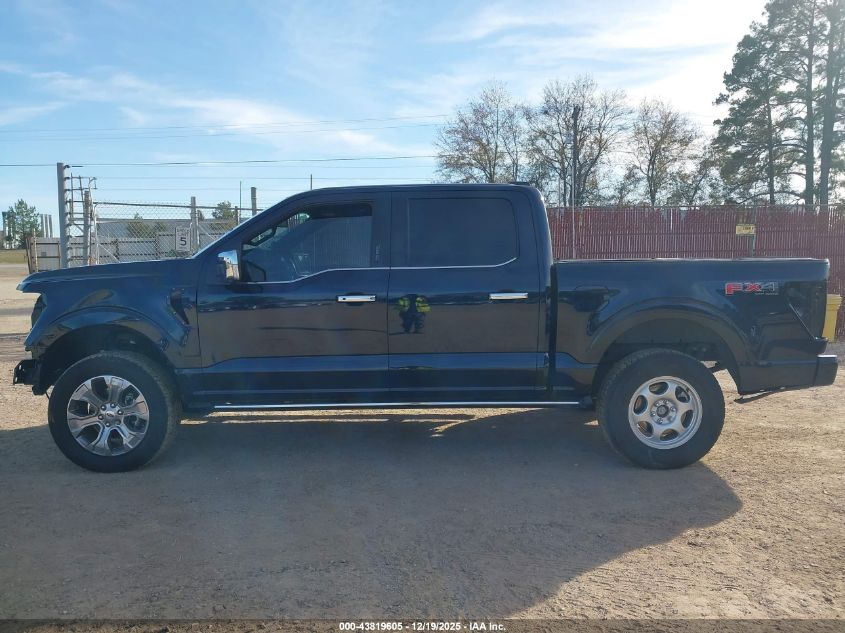 2023 Ford F-150 Platinum VIN: 1FTFW1E89PFD16131 Lot: 43819605