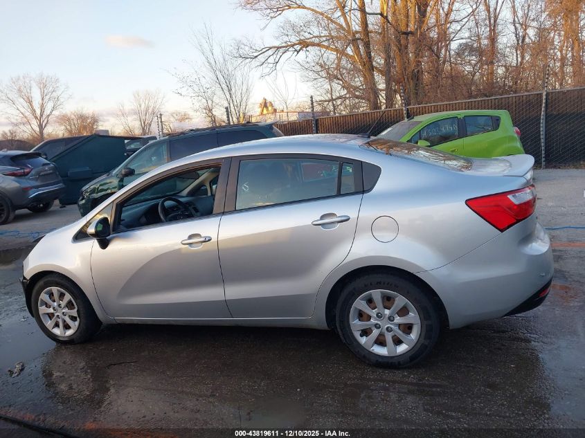 2013 Kia Rio Lx VIN: KNADM4A31D6284471 Lot: 43819611