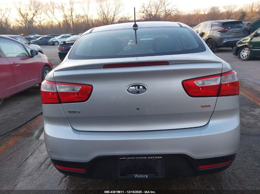 2013 Kia Rio Lx VIN: KNADM4A31D6284471 Lot: 43819611