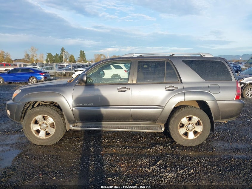 2004 Toyota 4Runner Limited V8 VIN: JTEBT17RX40030733 Lot: 43819625