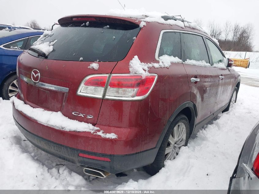2008 Mazda Cx-9 Grand Touring VIN: JM3TB28A780150531 Lot: 43819629
