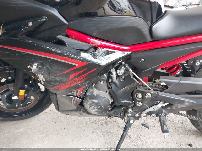 2016 Yamaha Fz6 R VIN: JYARJ18E9GA014683 Lot: 43819635