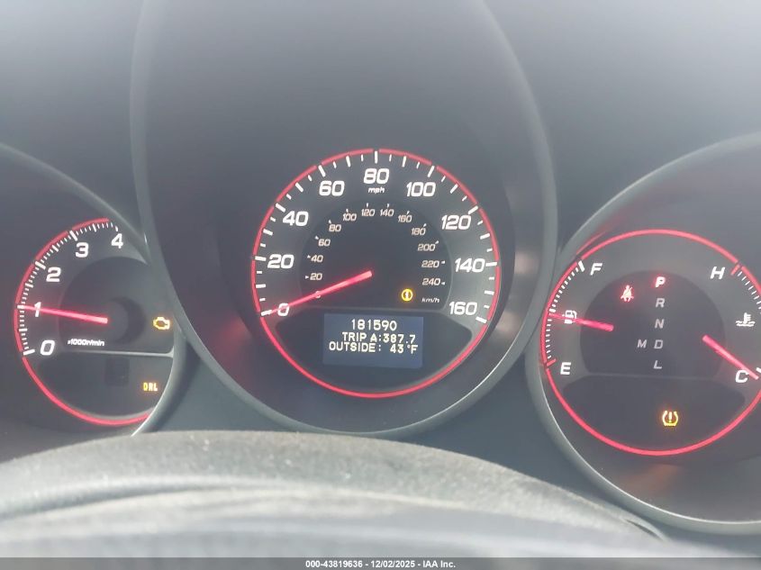 2008 Acura Tl Type S VIN: 19UUA76528A006383 Lot: 43819636