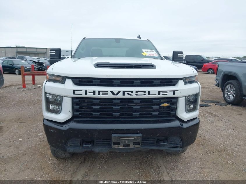 2022 Chevrolet Silverado 2500Hd 4Wd Standard Bed Custom VIN: 2GC4YMEY0N1202610 Lot: 43819642
