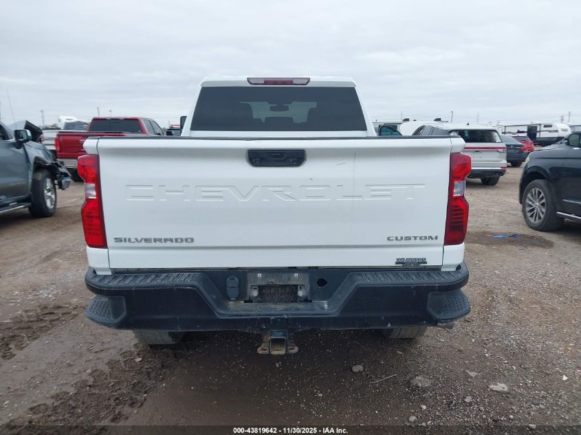 2022 Chevrolet Silverado 2500Hd 4Wd Standard Bed Custom VIN: 2GC4YMEY0N1202610 Lot: 43819642