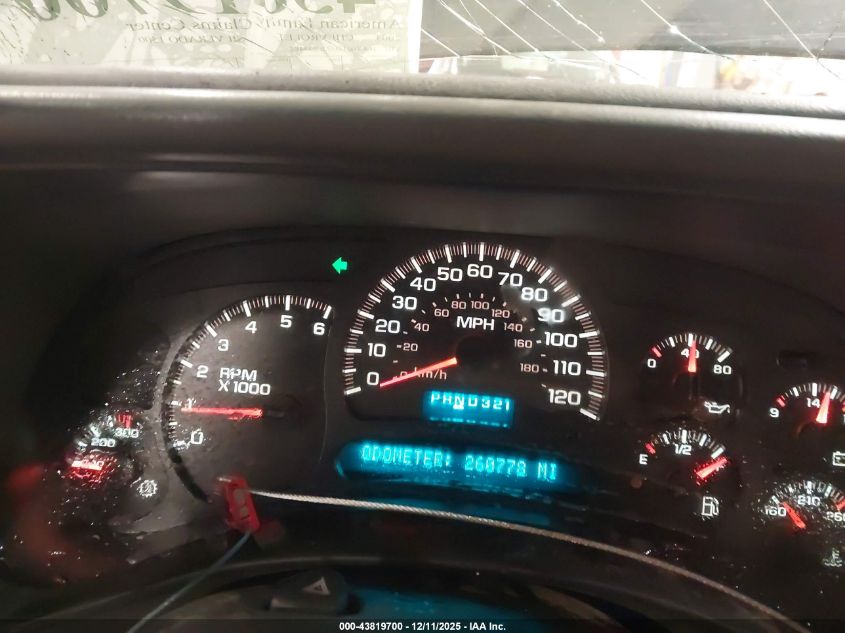 2003 Chevrolet Silverado 1500Hd Ls VIN: 1GCGK13U23F235482 Lot: 43819700