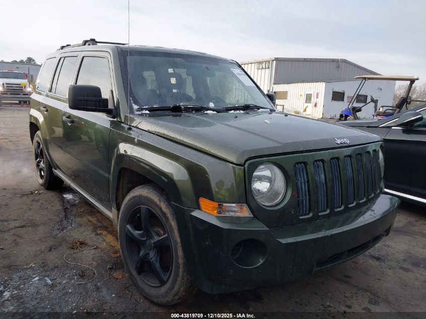 2008 Jeep Patriot Sport VIN: 1J8FT28W98D649282 Lot: 43819709