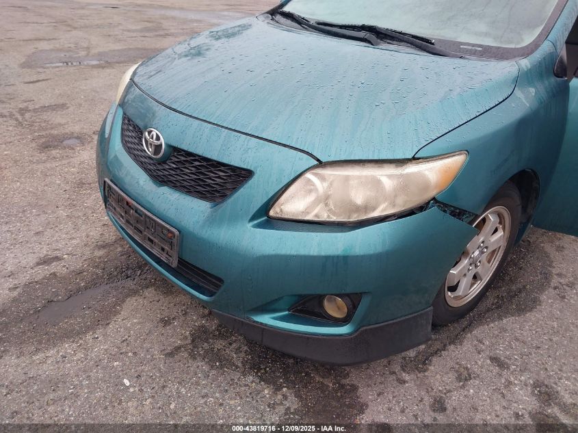 2010 Toyota Corolla Le VIN: 2T1BU4EE5AC348814 Lot: 43819716