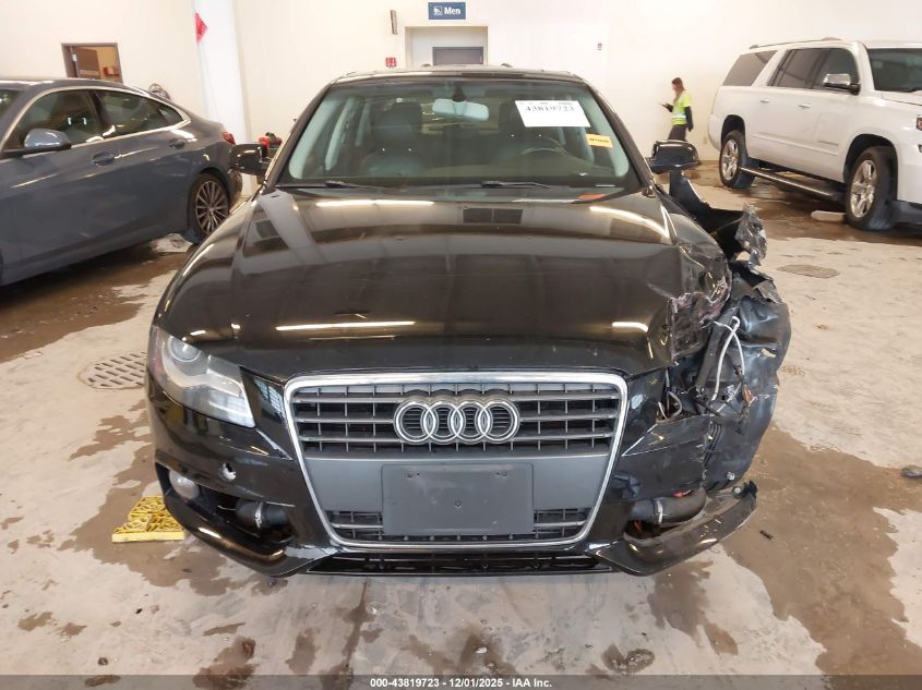2012 Audi A4 2.0T Premium VIN: WAUAFAFL2CN007966 Lot: 43819723
