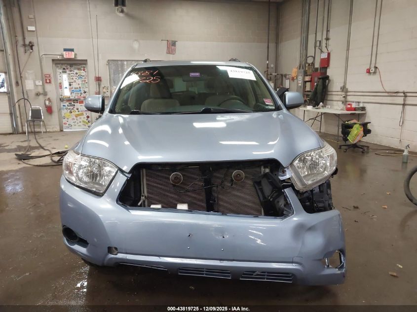 2009 Toyota Highlander VIN: JTEES41A992123646 Lot: 43819725