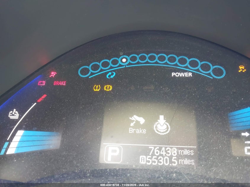 2011 Nissan Leaf Sl VIN: JN1AZ0CP1BT007143 Lot: 43819738