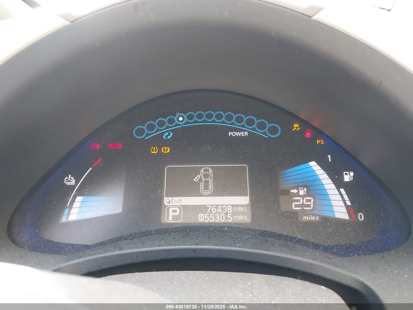 2011 Nissan Leaf Sl VIN: JN1AZ0CP1BT007143 Lot: 43819738