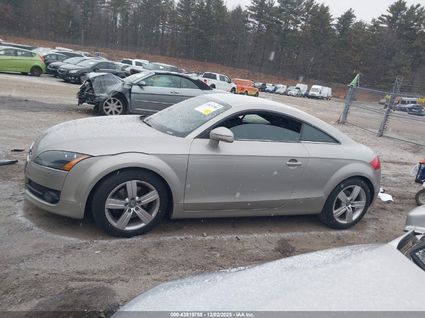 2008 Audi Tt 2.0T VIN: TRUAF38JX81001685 Lot: 43819758