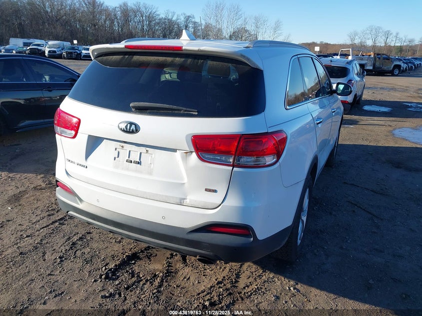 2016 Kia Sorento 2.4L Lx VIN: 5XYPGDA35GG092611 Lot: 43819763