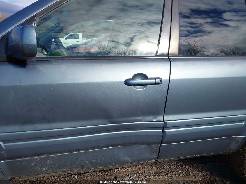 2006 Honda Pilot Ex VIN: 2HKYF18426H552478 Lot: 43819767