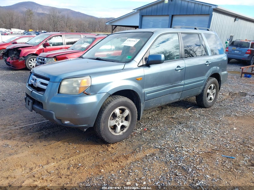 2HKYF18426H552478 2006 HONDA PILOT photo no. 2