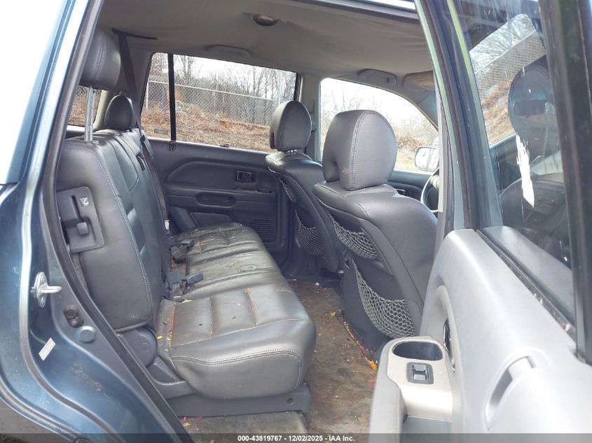 2006 Honda Pilot Ex VIN: 2HKYF18426H552478 Lot: 43819767