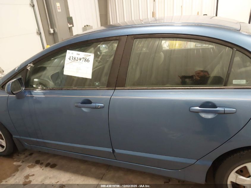 2008 Honda Civic Lx VIN: 1HGFA16558L045205 Lot: 43819786