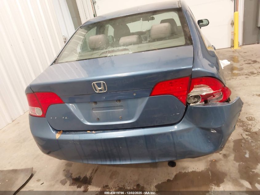 2008 Honda Civic Lx VIN: 1HGFA16558L045205 Lot: 43819786