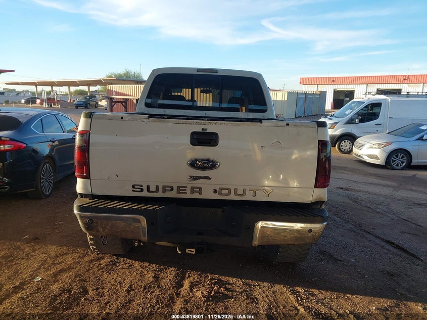 2008 Ford F-350 Fx4/Harley-Davidson/King Ranch/Lariat/Xl/Xlt VIN: 1FTSW31R08EA11567 Lot: 43819801