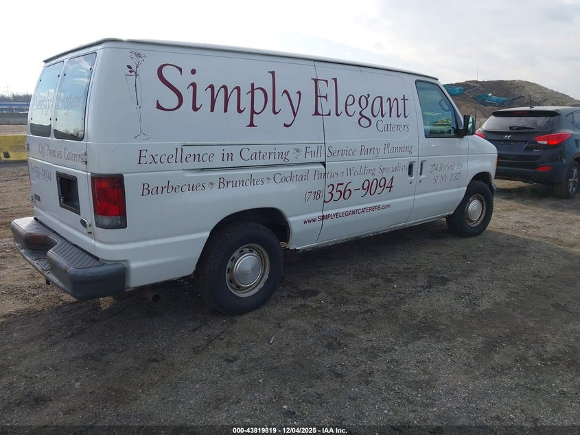FORD E-150 2002 VIN 1FTRE14282HA75186