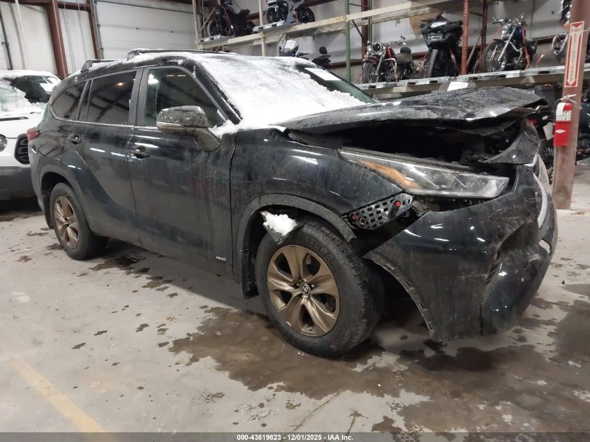 TOYOTA HIGHLANDER HYBRID XLE BRONZE