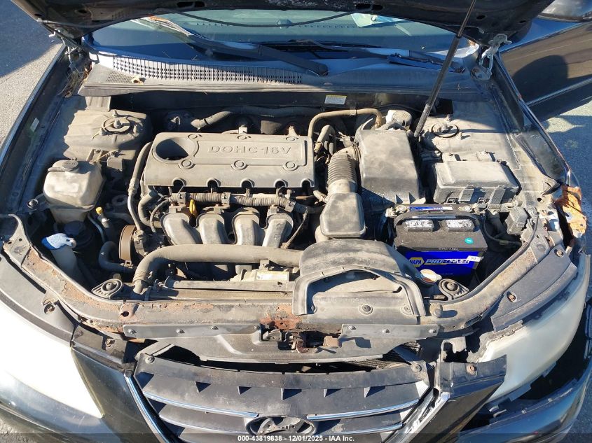 2009 Hyundai Sonata Gls VIN: 5NPET46C29H565727 Lot: 43819838