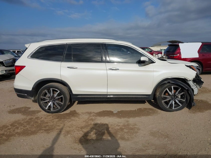 2019 Honda Pilot Touring VIN: 5FNYF5H93KB035170 Lot: 43819843