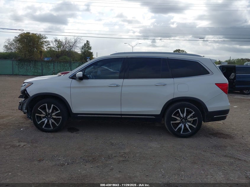 2019 Honda Pilot Touring VIN: 5FNYF5H93KB035170 Lot: 43819843