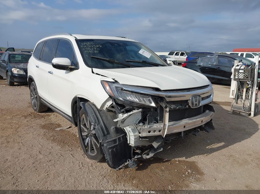 2019 Honda Pilot Touring VIN: 5FNYF5H93KB035170 Lot: 43819843