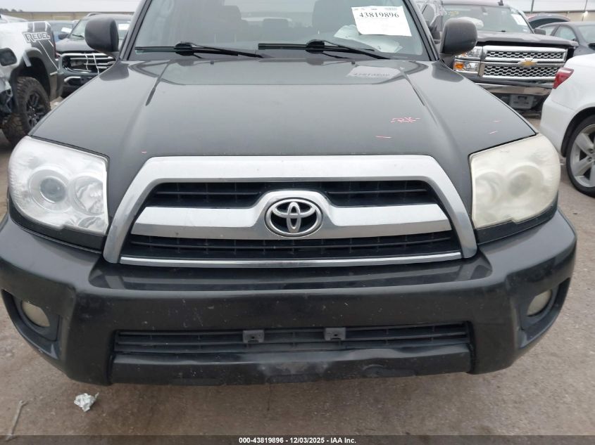 2007 Toyota 4Runner Sr5 V6 VIN: JTEZU14R778068118 Lot: 43819896