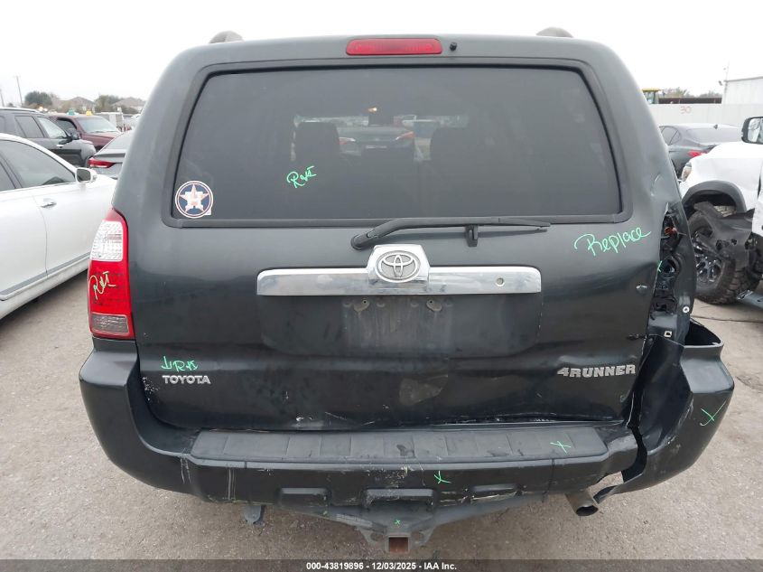 2007 Toyota 4Runner Sr5 V6 VIN: JTEZU14R778068118 Lot: 43819896