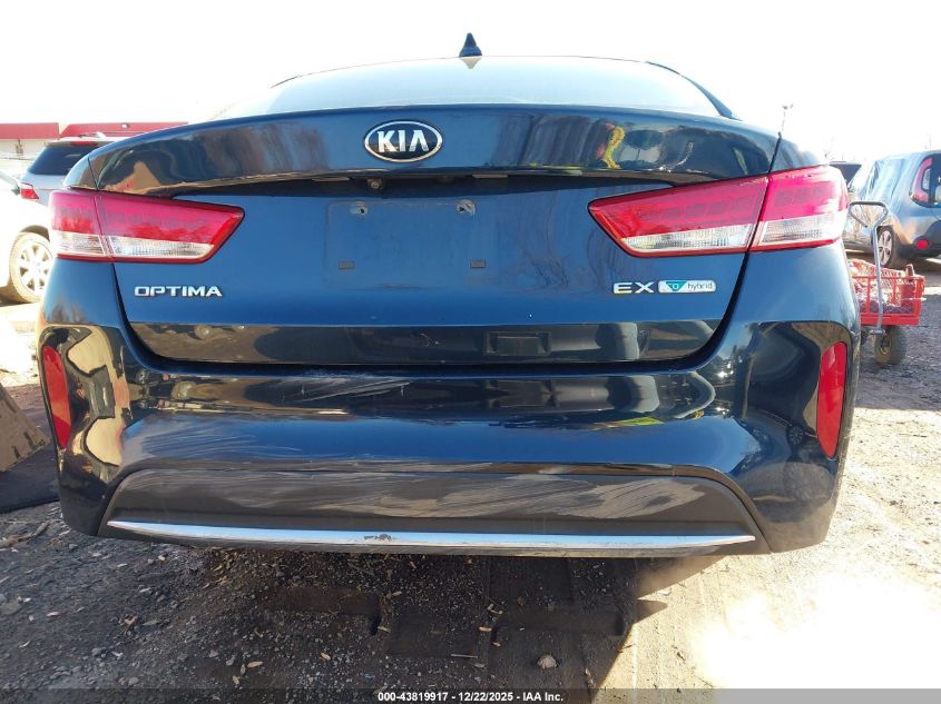 2017 Kia Optima Hyb Ex VIN: KNAGU4LC9H5004821 Lot: 43819917