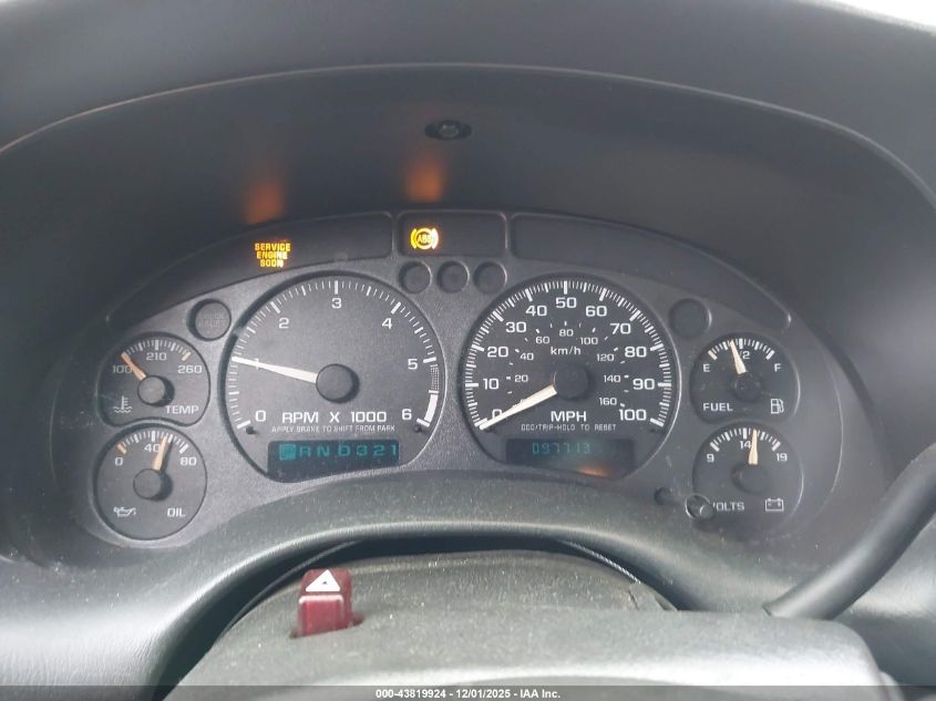 2003 GMC Sonoma Sls VIN: 1GTCS19X738264450 Lot: 43819924