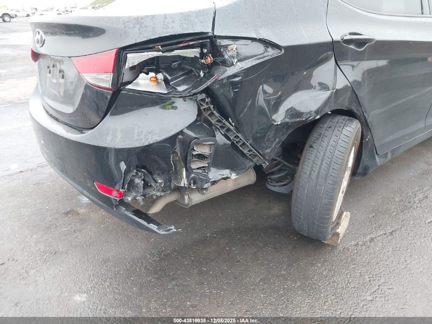 2014 Hyundai Elantra Se VIN: 5NPDH4AE5EH541745 Lot: 43819938