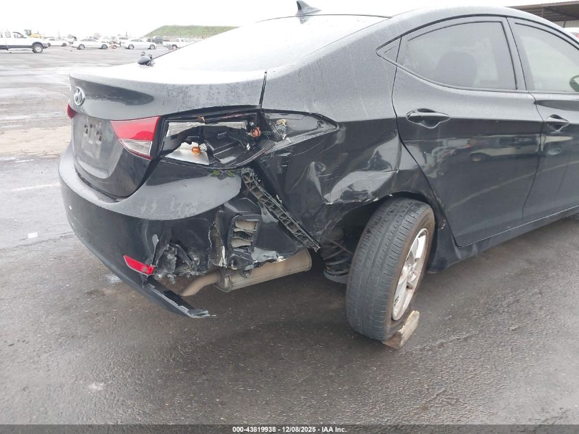 2014 Hyundai Elantra Se VIN: 5NPDH4AE5EH541745 Lot: 43819938