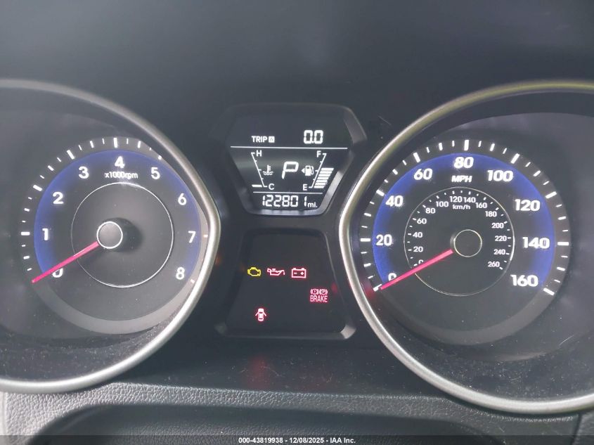 2014 Hyundai Elantra Se VIN: 5NPDH4AE5EH541745 Lot: 43819938