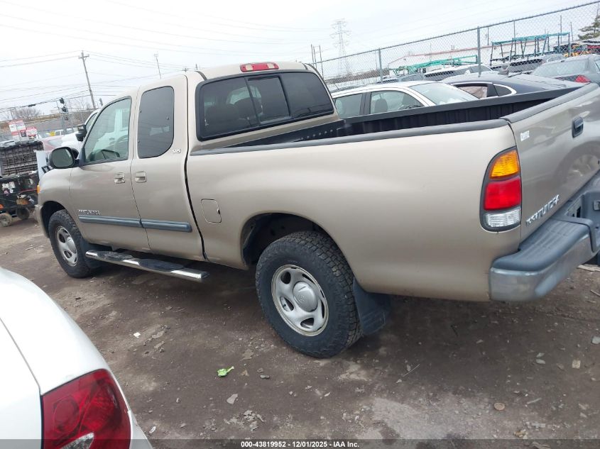 2004 Toyota Tundra Sr5 V8 VIN: 5TBRT34134S442348 Lot: 43819952