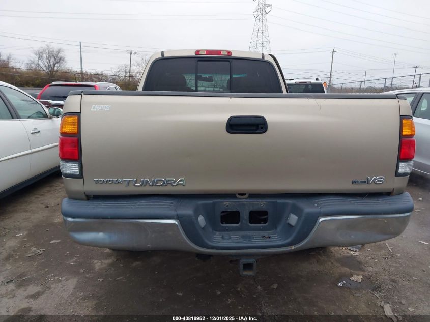 2004 Toyota Tundra Sr5 V8 VIN: 5TBRT34134S442348 Lot: 43819952