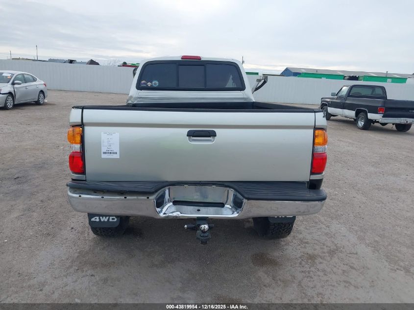 2001 Toyota Tacoma Base V6 VIN: 5TEWN72N61Z835535 Lot: 43819954