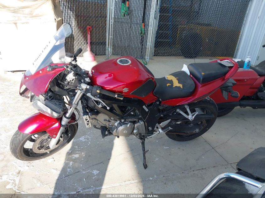 2007 Suzuki Sv650 VIN: JS1VP53A972100061 Lot: 43819961