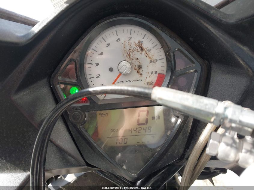 2007 Suzuki Sv650 VIN: JS1VP53A972100061 Lot: 43819961