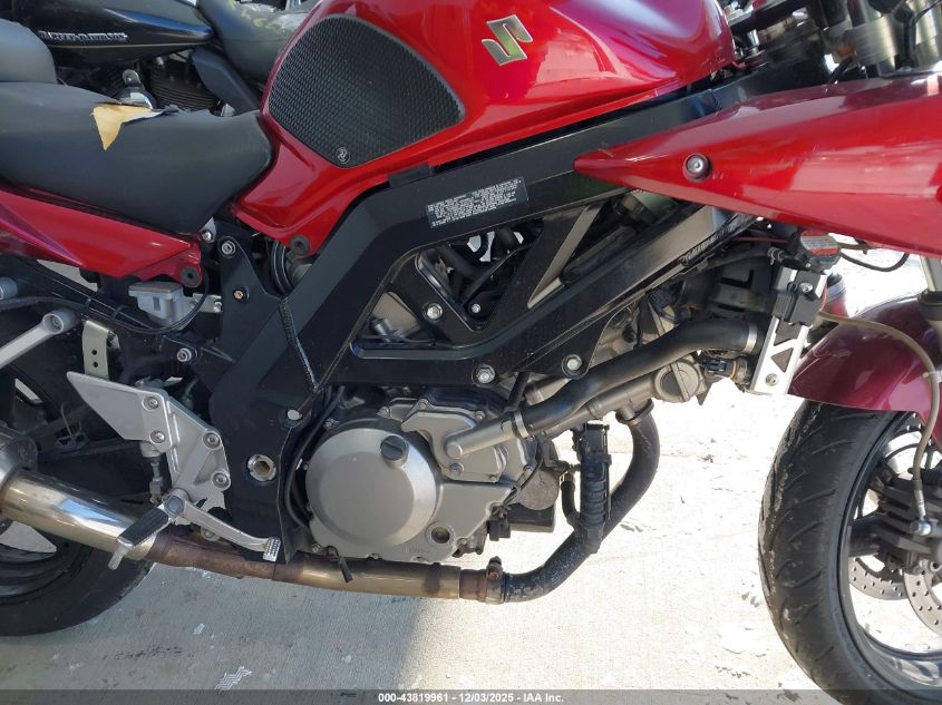 2007 Suzuki Sv650 VIN: JS1VP53A972100061 Lot: 43819961