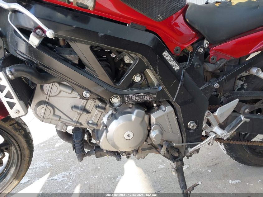 2007 Suzuki Sv650 VIN: JS1VP53A972100061 Lot: 43819961