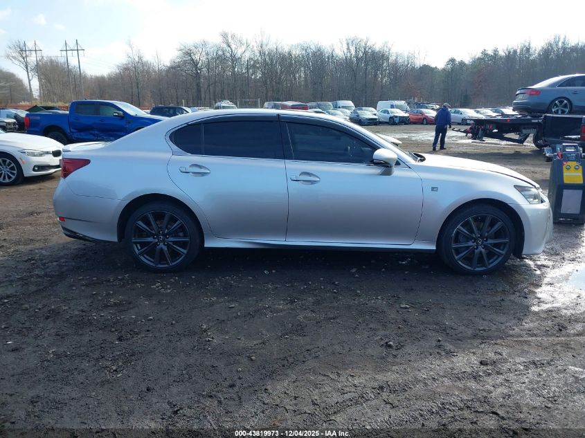 2013 Lexus Gs 350 VIN: JTHCE1BL0D5018680 Lot: 43819973