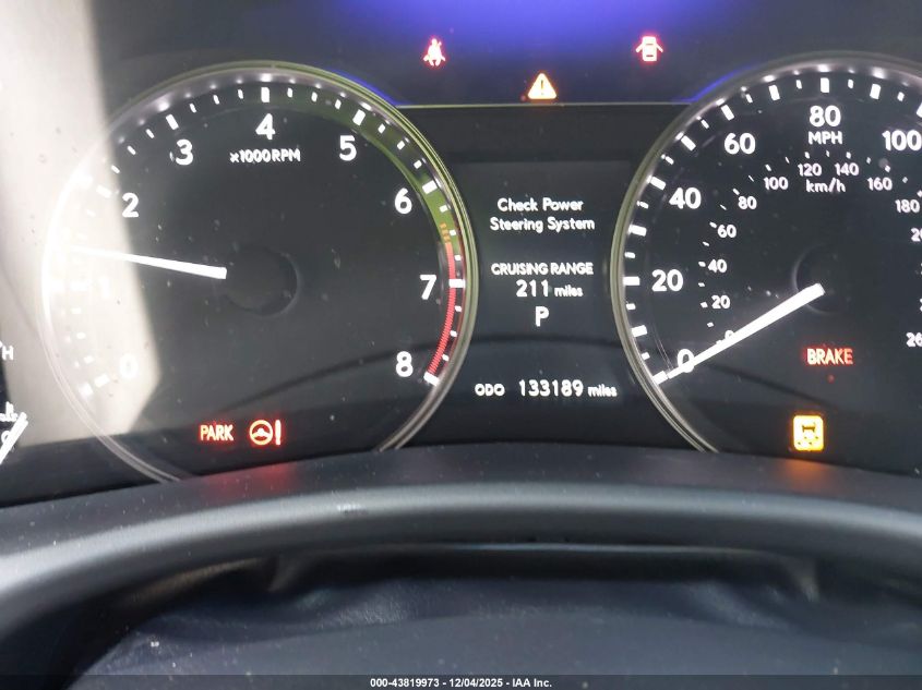 2013 Lexus Gs 350 VIN: JTHCE1BL0D5018680 Lot: 43819973