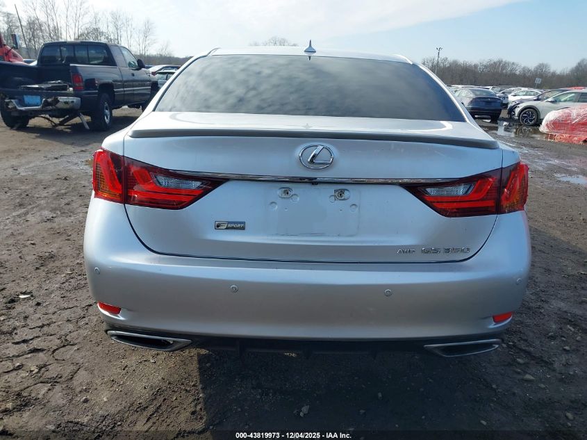 2013 Lexus Gs 350 VIN: JTHCE1BL0D5018680 Lot: 43819973