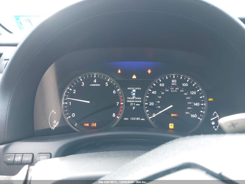 2013 Lexus Gs 350 VIN: JTHCE1BL0D5018680 Lot: 43819973