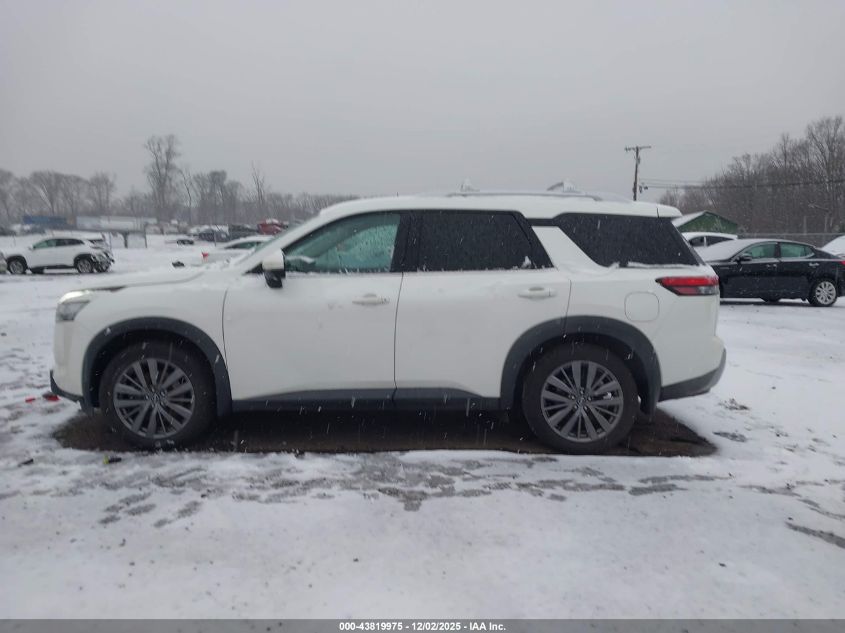 2022 Nissan Pathfinder Sl 4Wd VIN: 5N1DR3CD3NC236277 Lot: 43819975